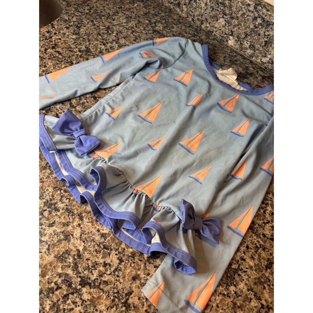 Little Magnolia Swim Rash Guard - Picture 2 of 4